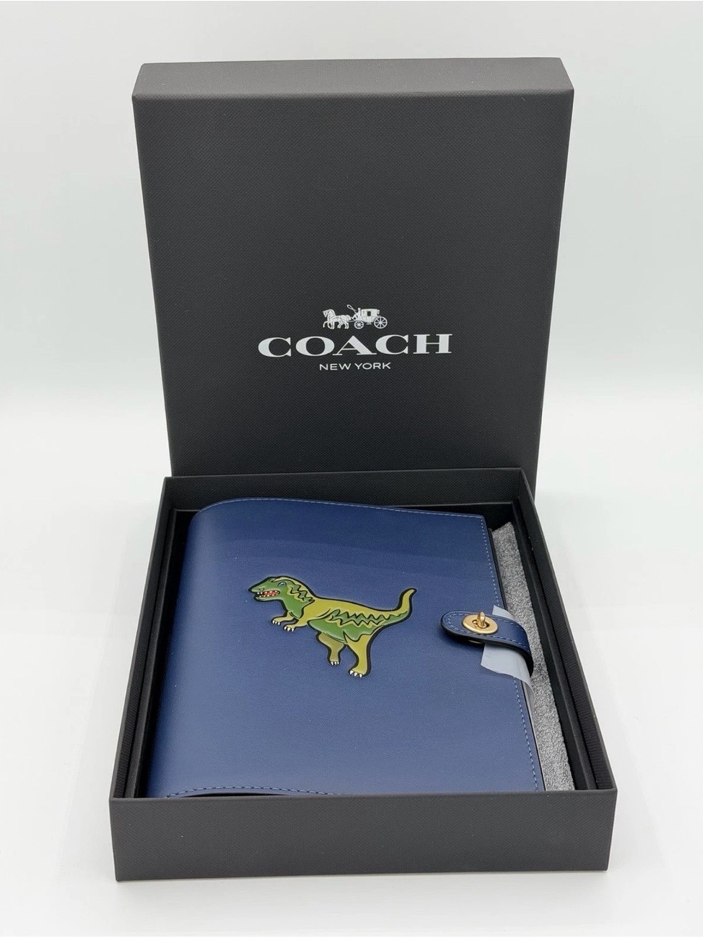 COACH Rexy Notebook-Navy